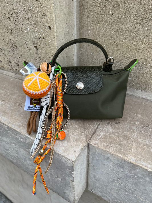 Bijou de sac orange