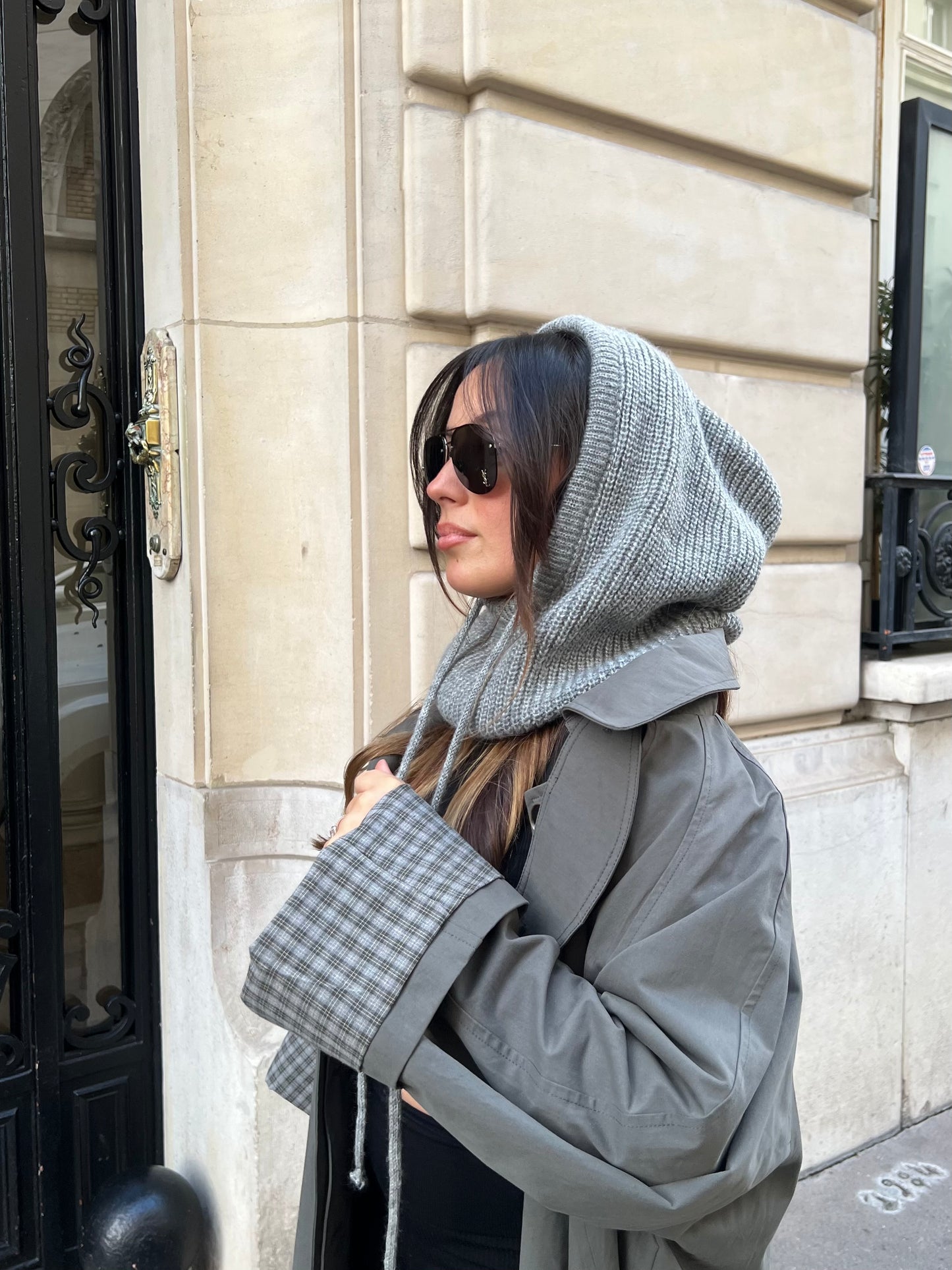 Cagoule grise