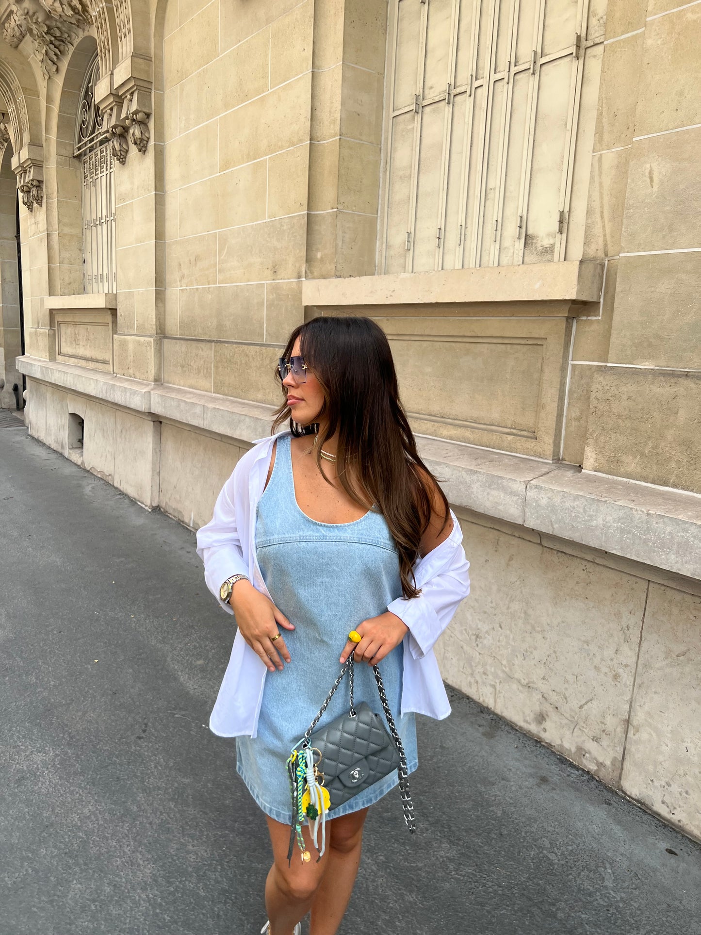 Robe en jean