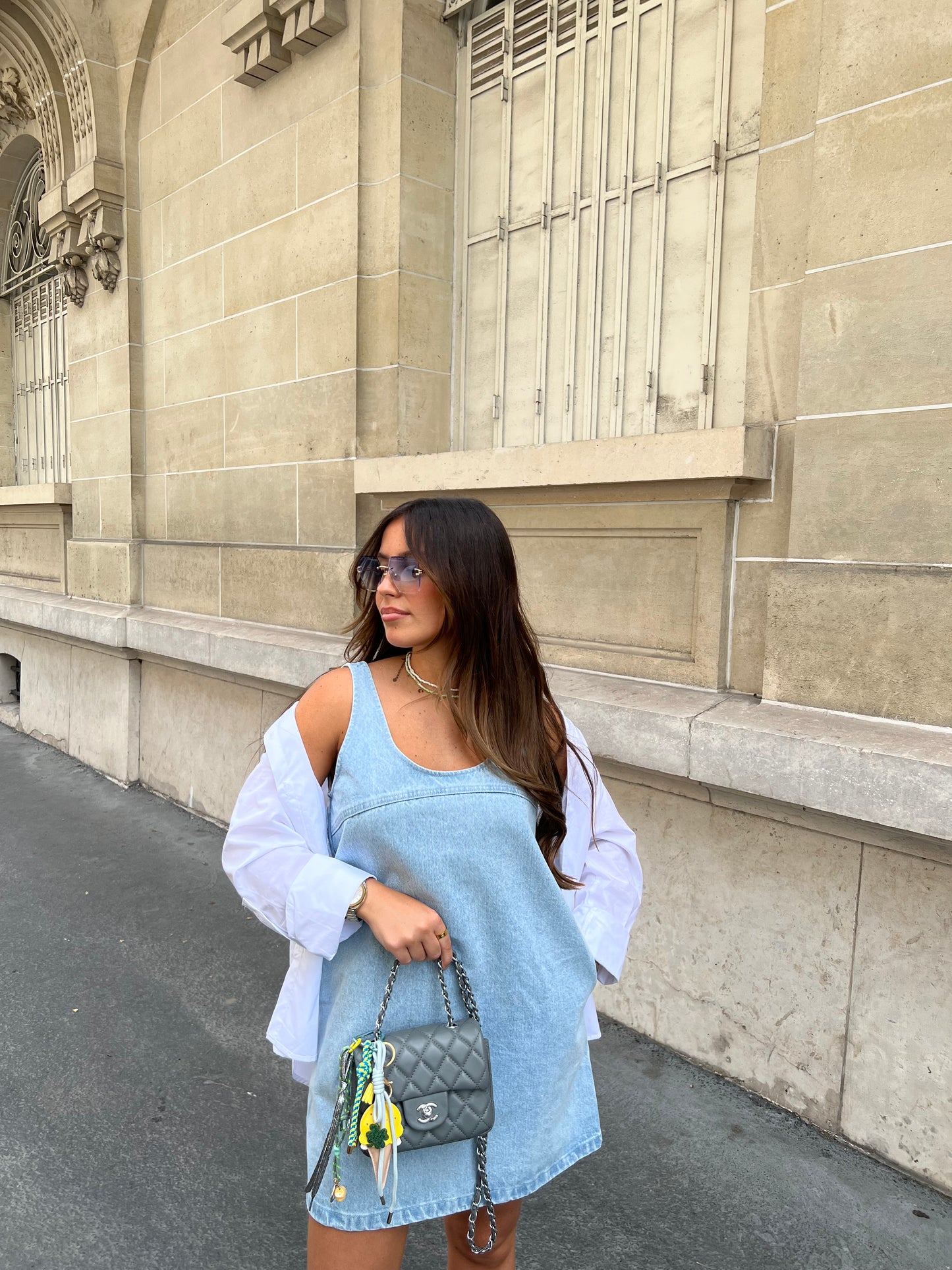 Robe en jean
