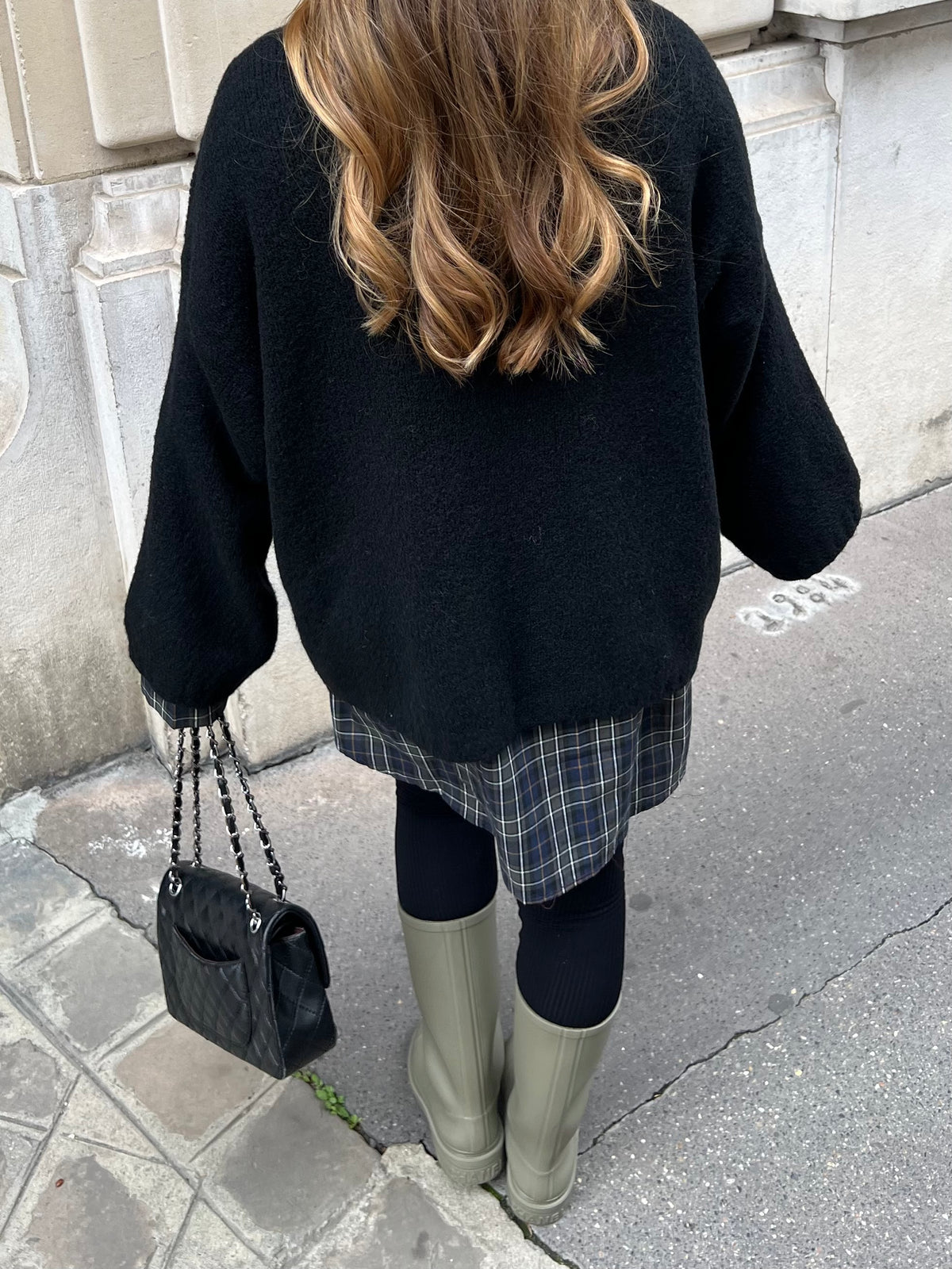Gilet zip noir