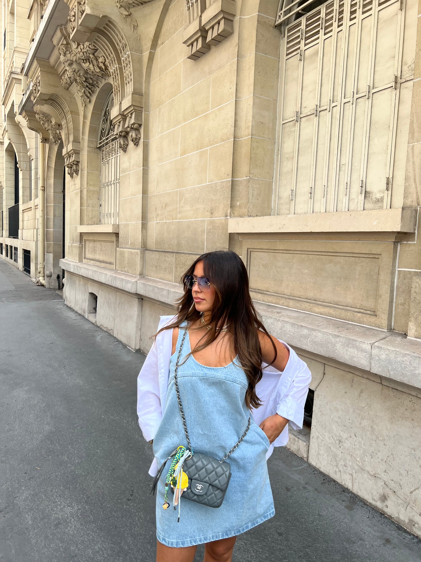 Robe en jean