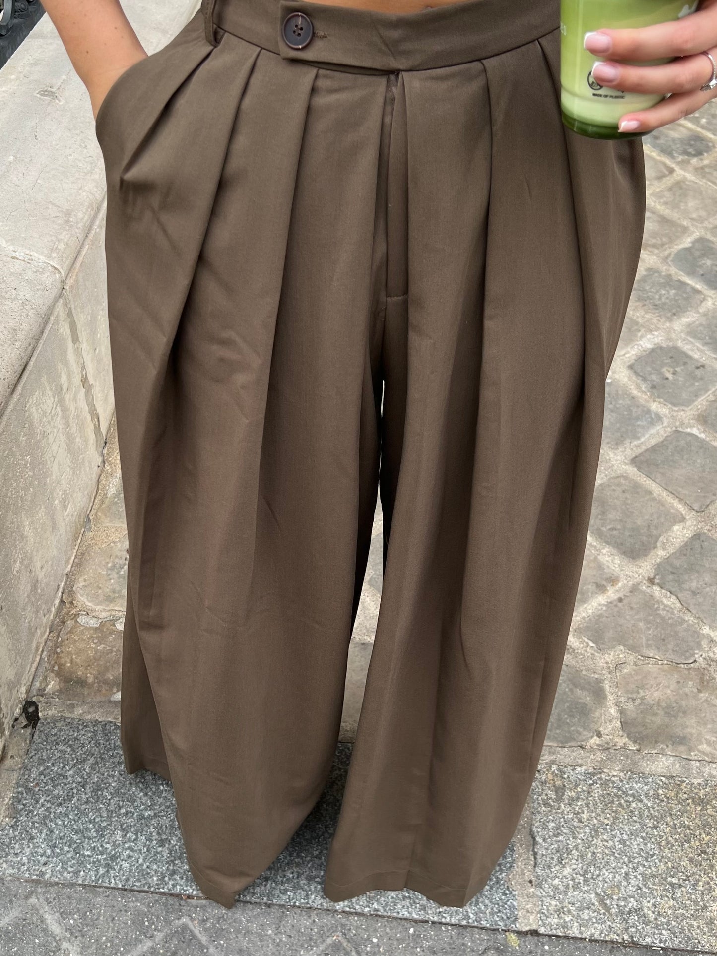 Pantalon évasé