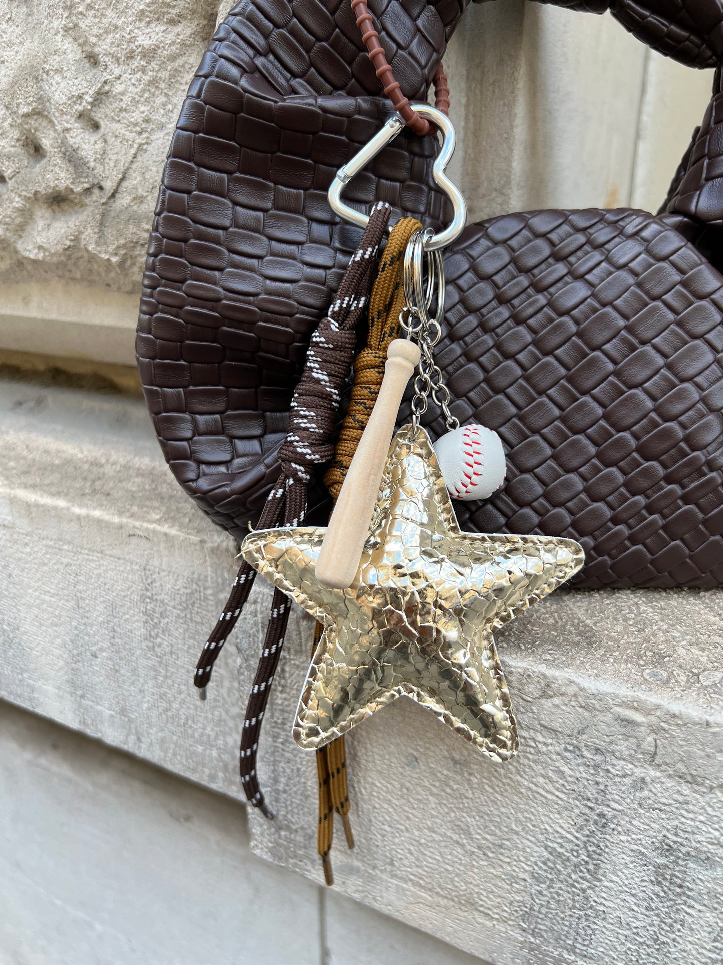 Bijou de sac étoile doré