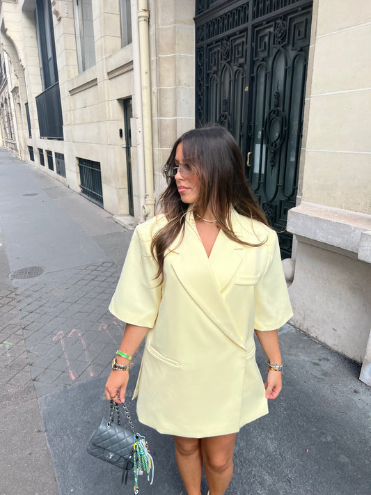 Blazer manches courtes