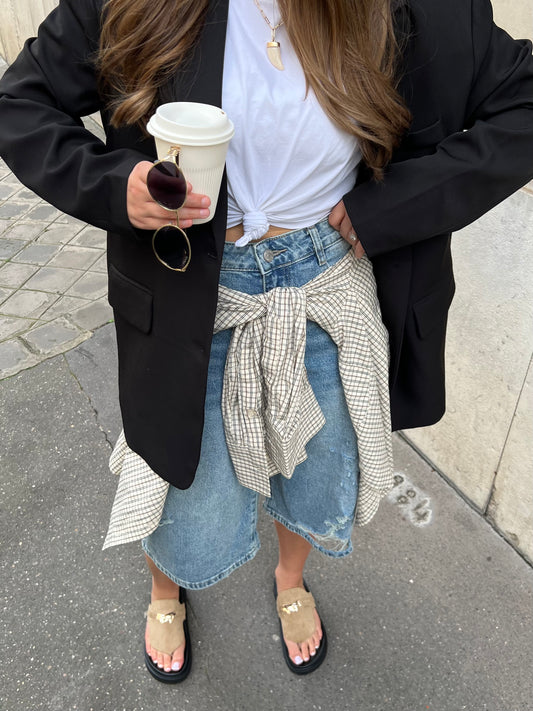 Sandales détail boucle