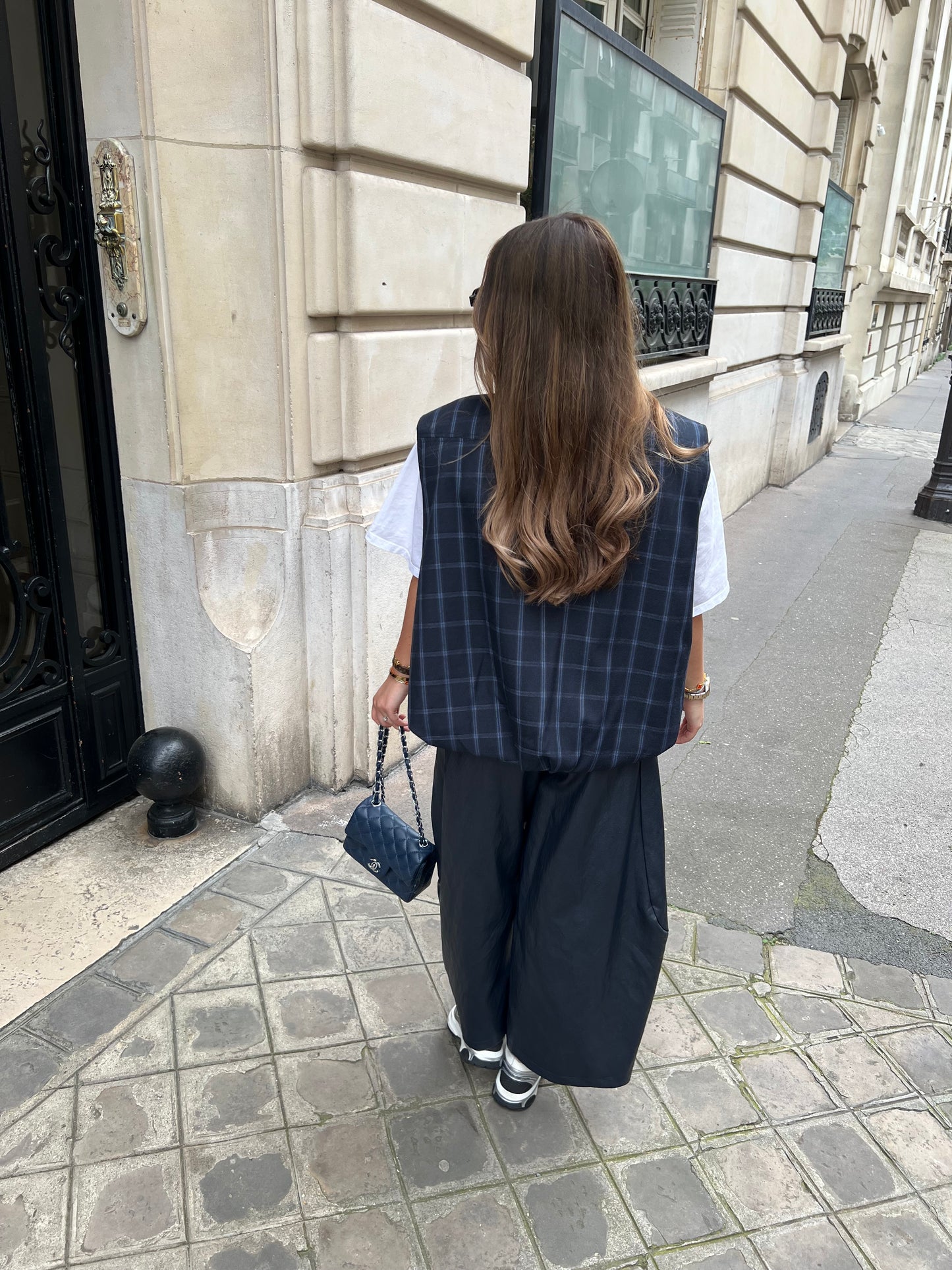 Veste à carreaux
