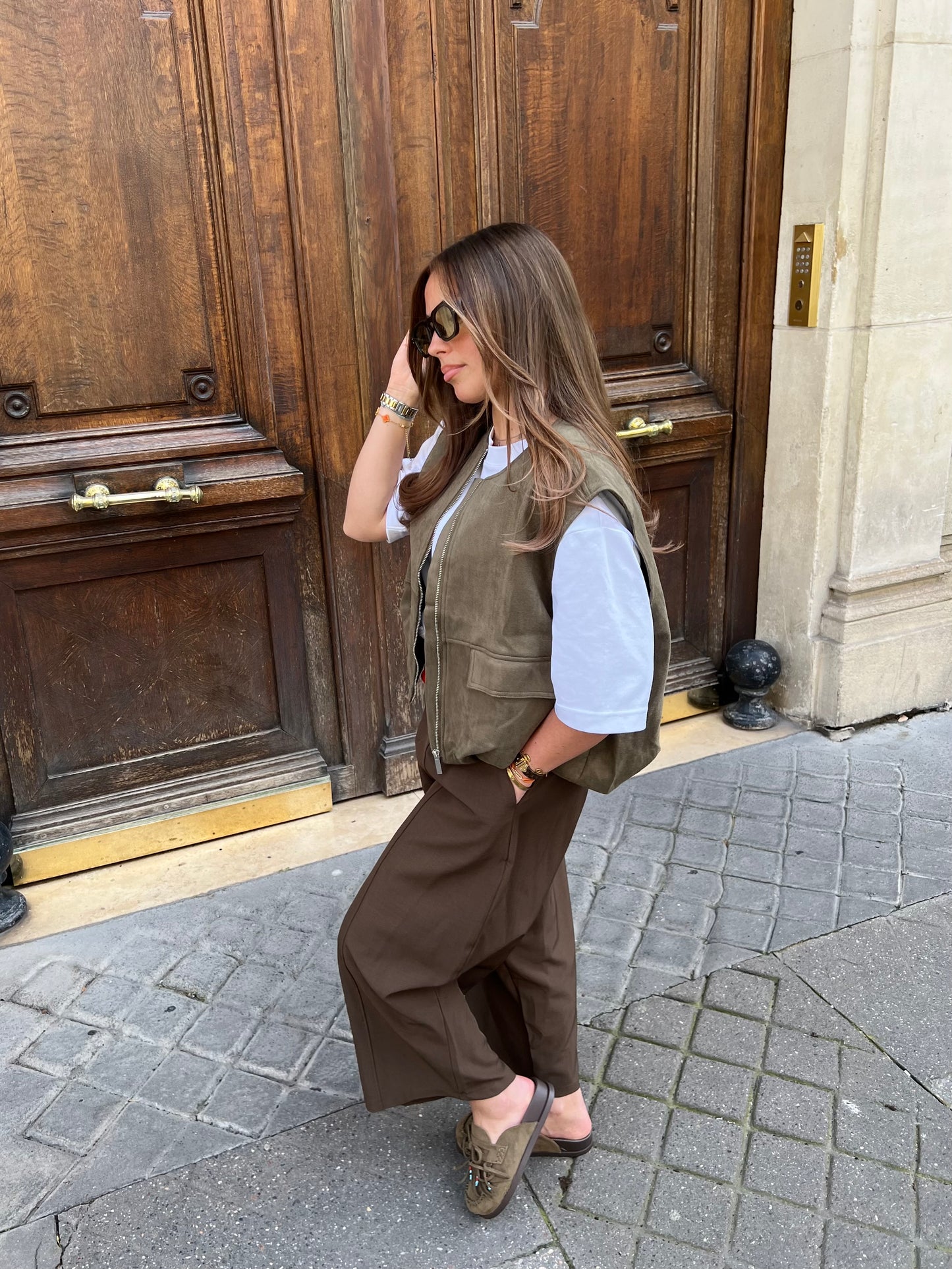 Veste kaki