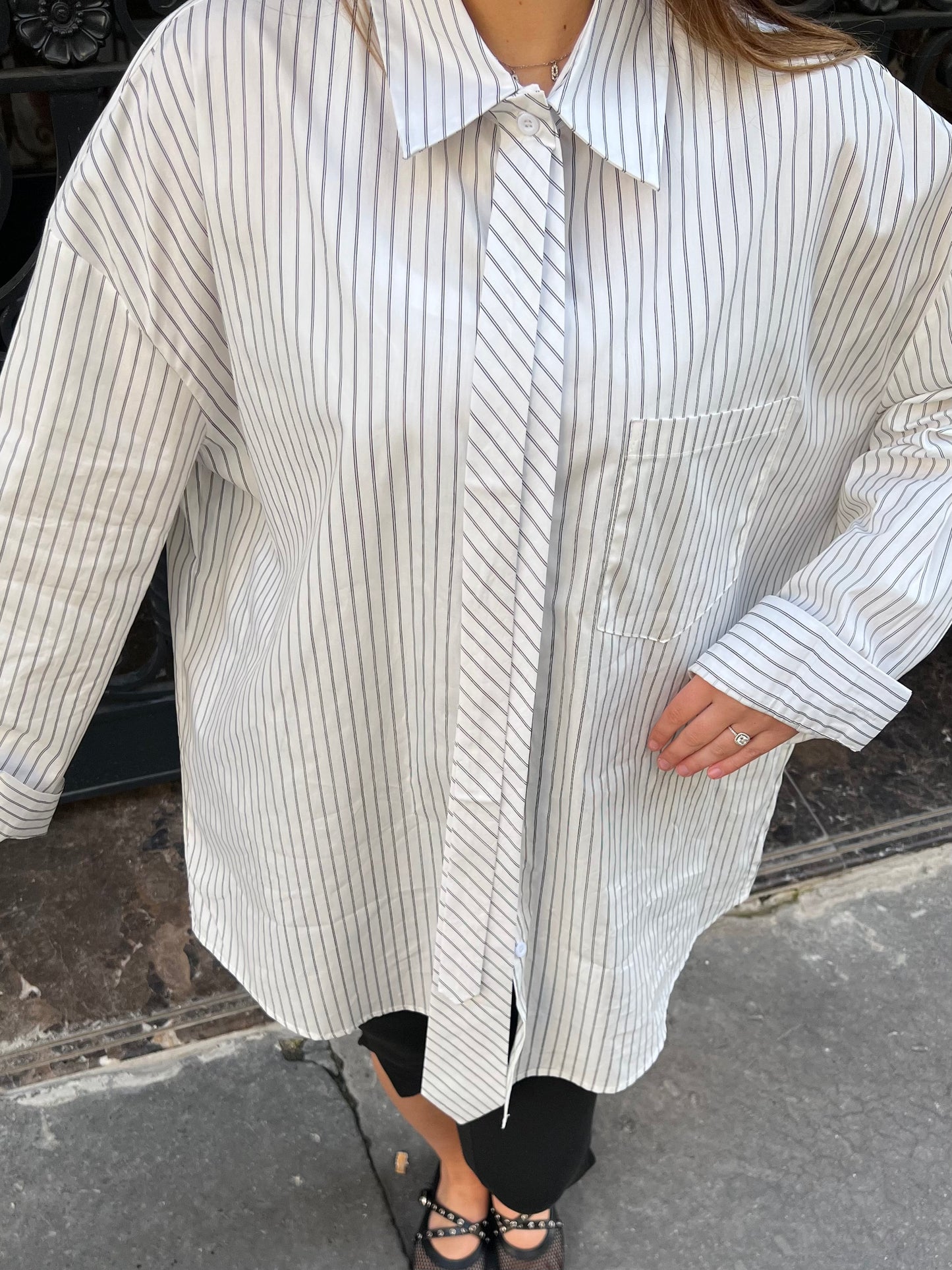 Chemise double cravate