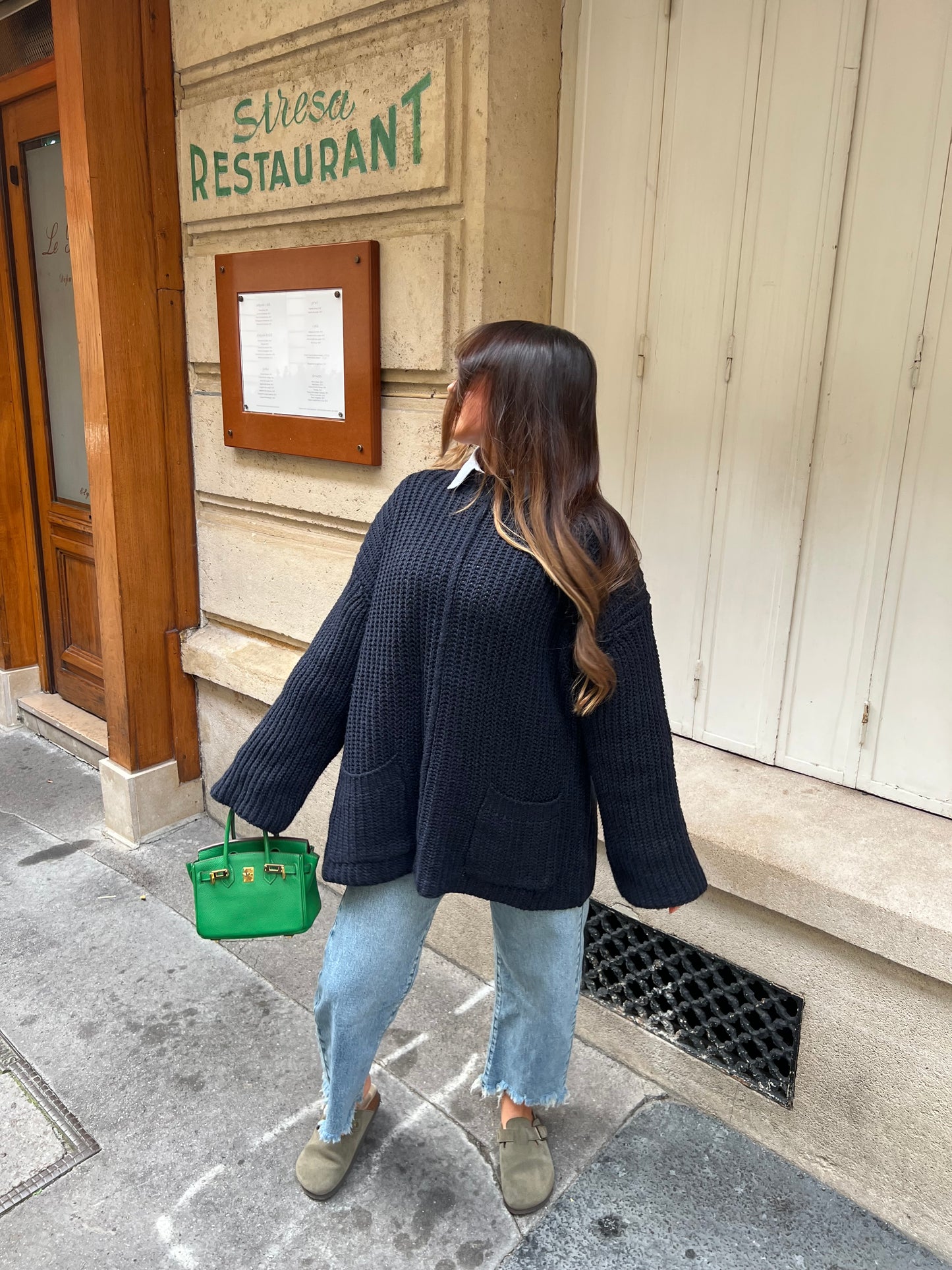 Pull large à poches