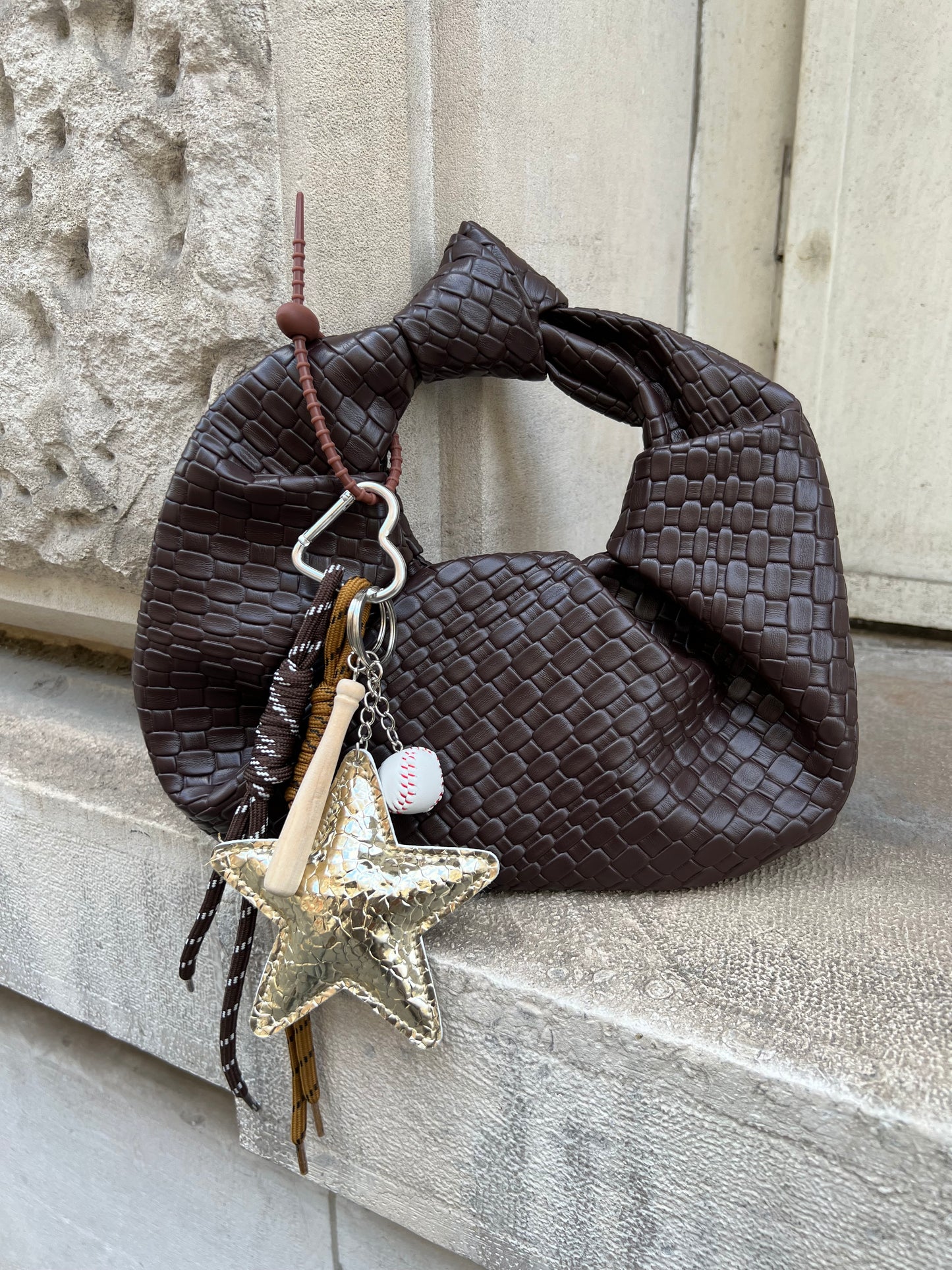 Bijou de sac étoile doré