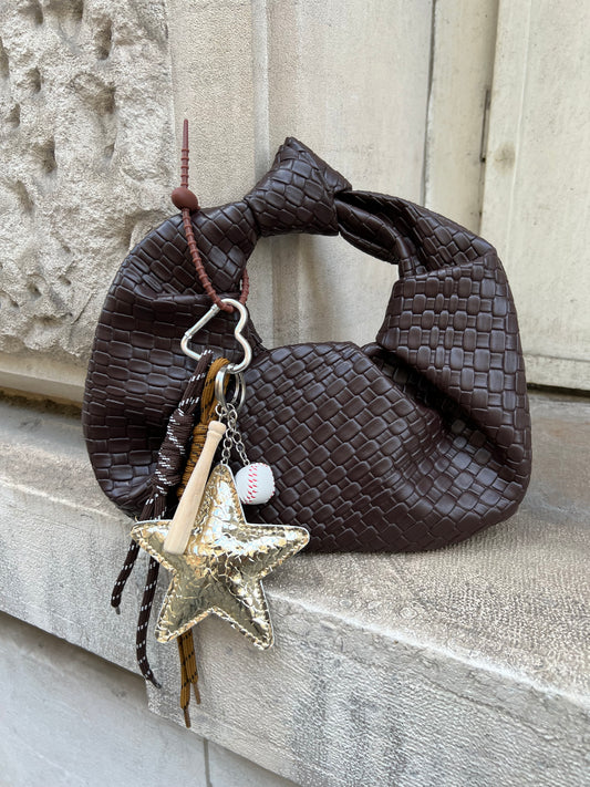 Bijou de sac étoile doré