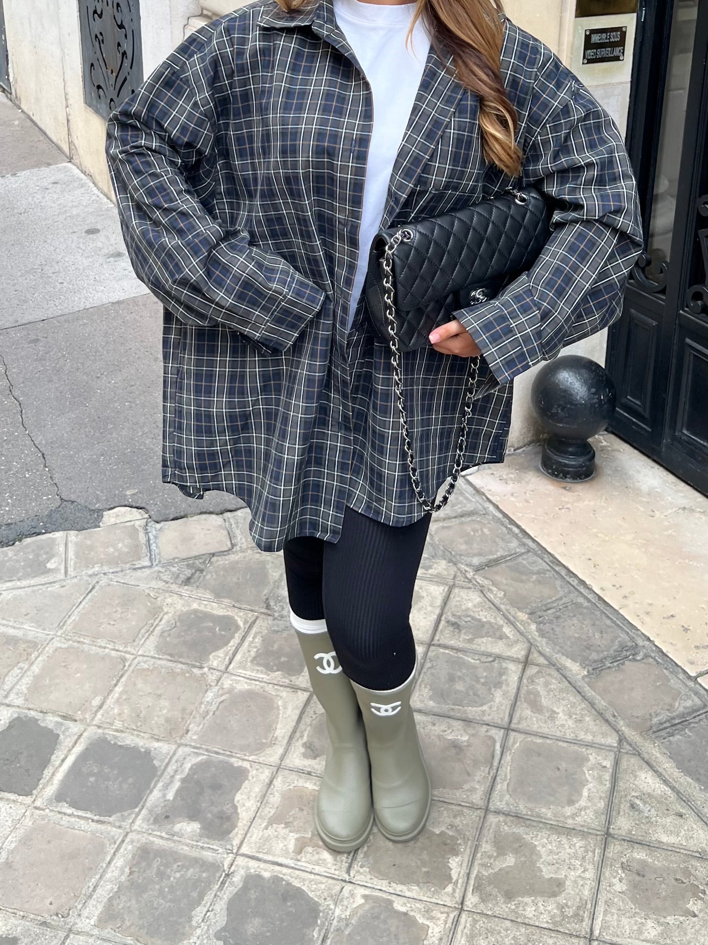 Chemise oversize dad