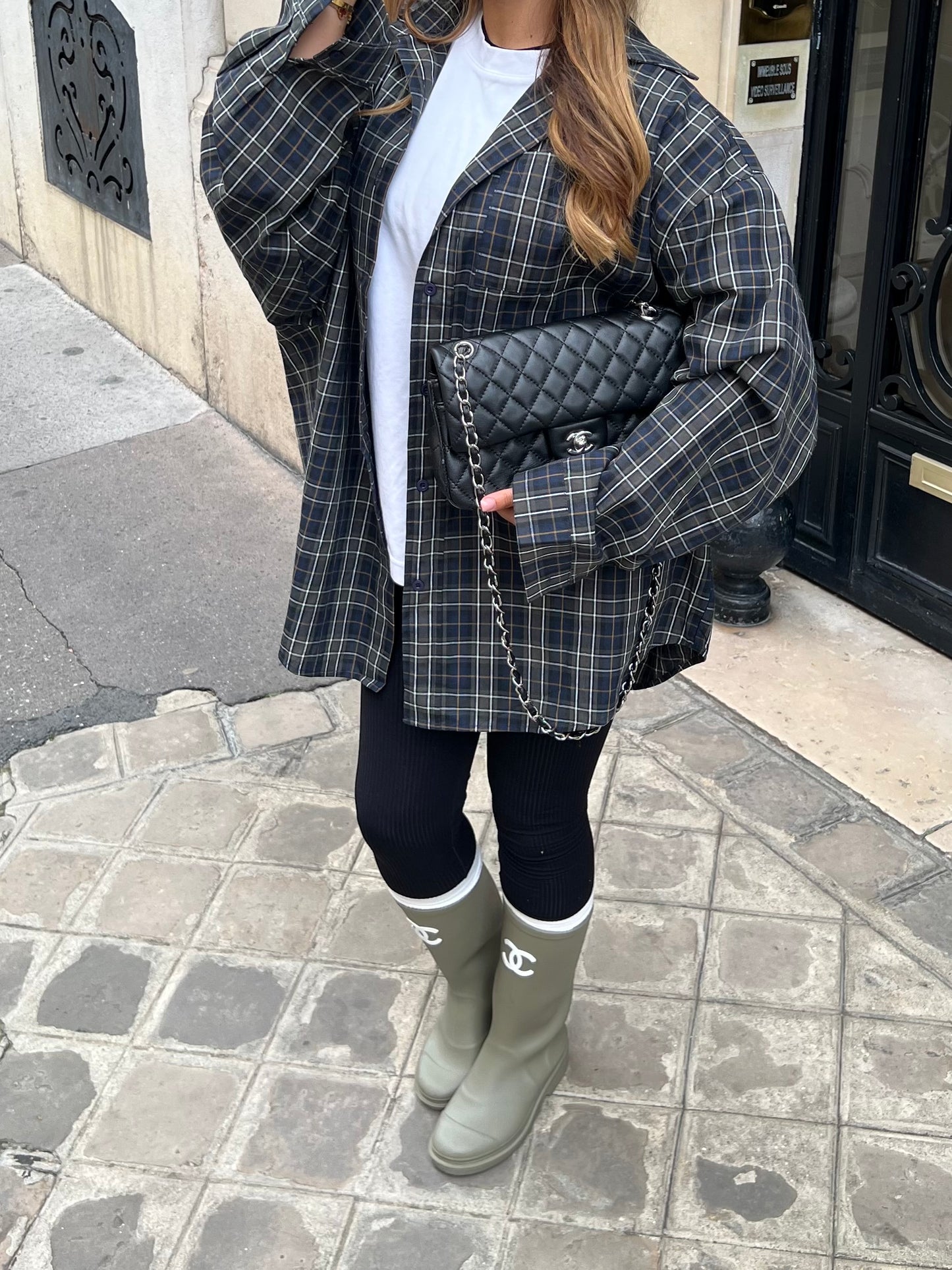 Chemise oversize dad