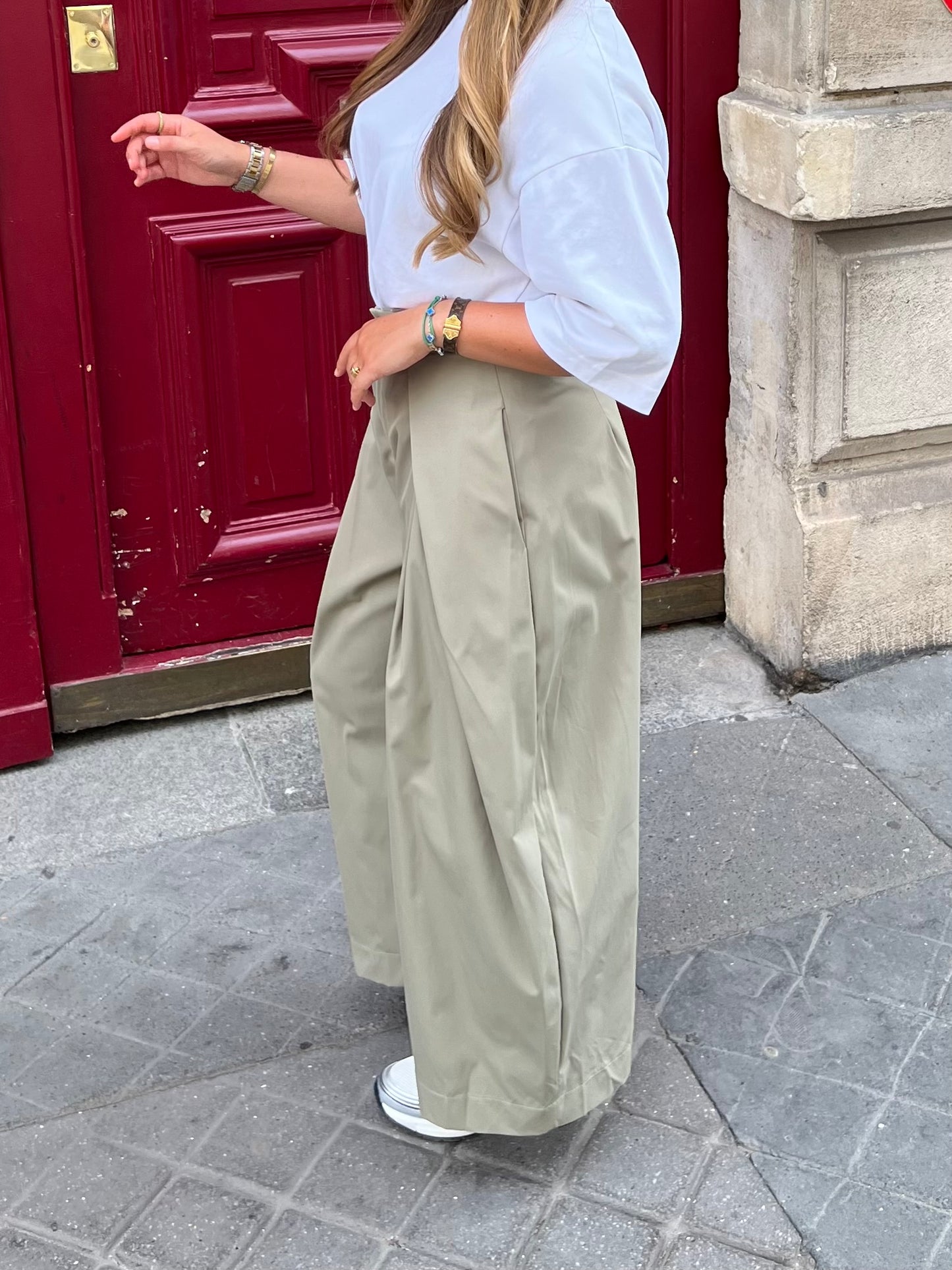 Pantalon ballon tilleul