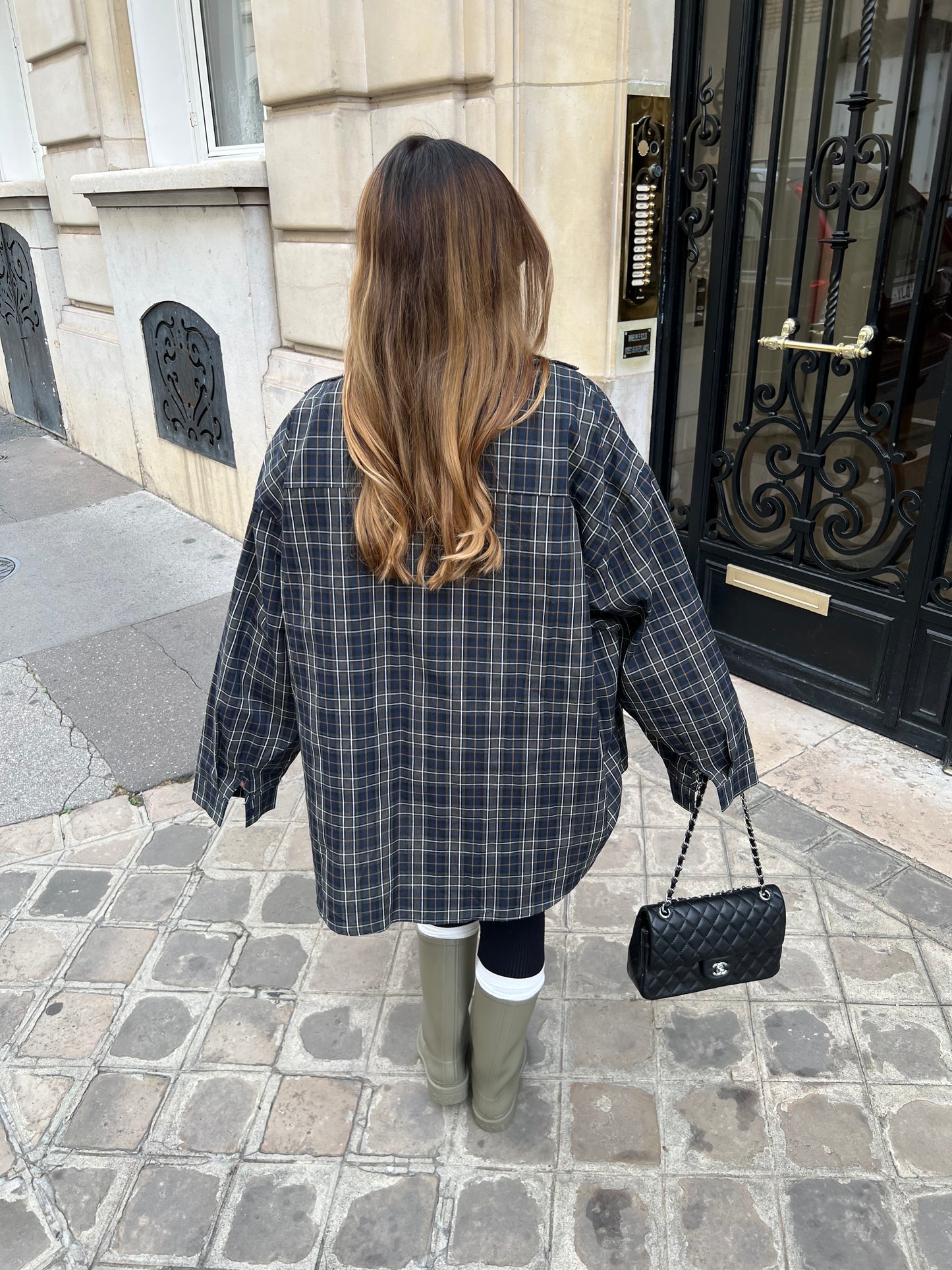 Chemise oversize dad