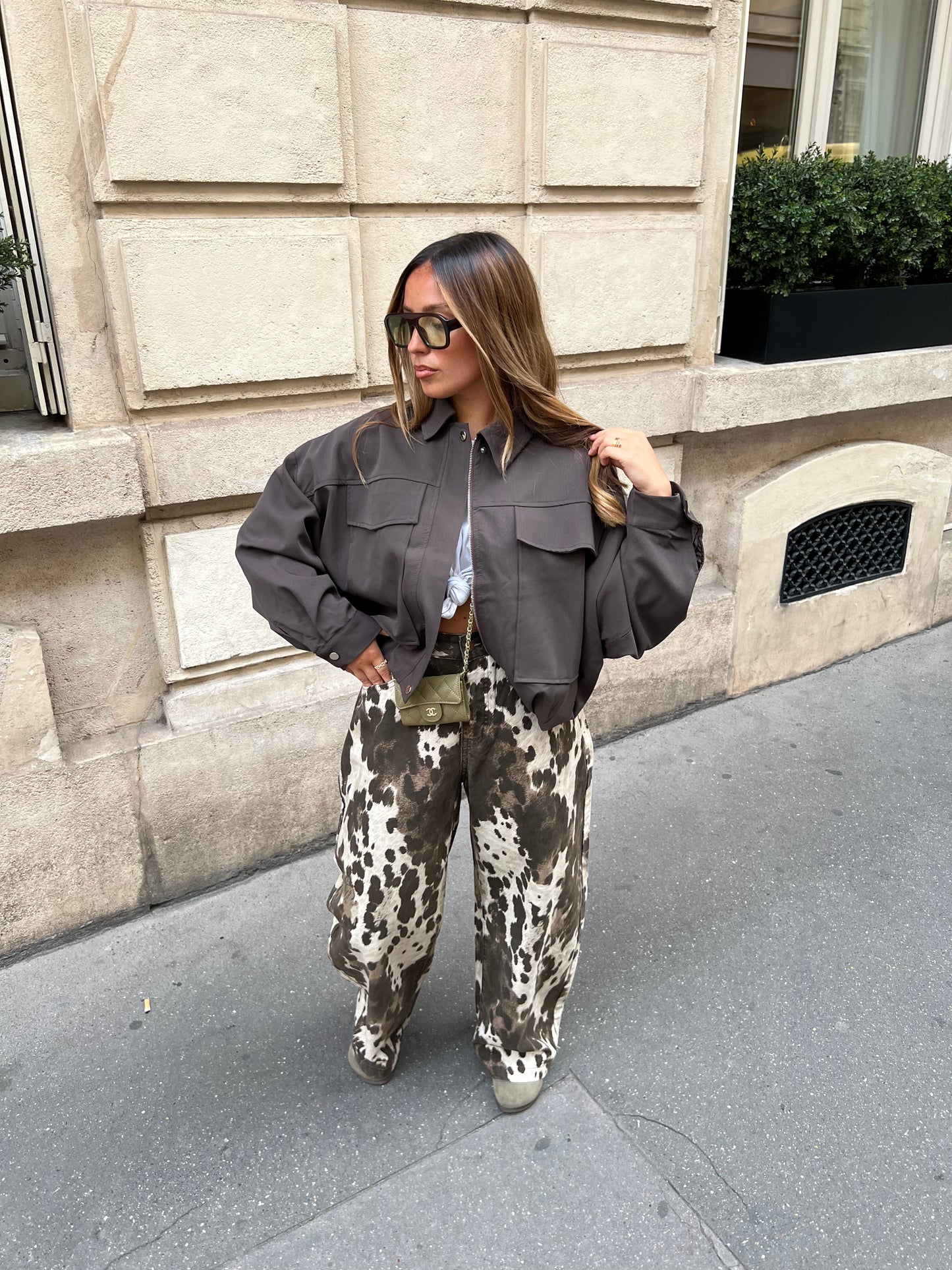 Pantalon à motifs kara