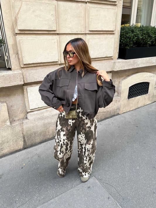 Pantalon à motifs kara