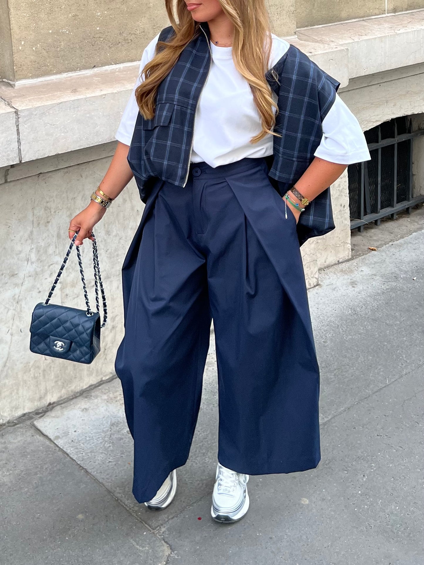 Pantalon ballon marine