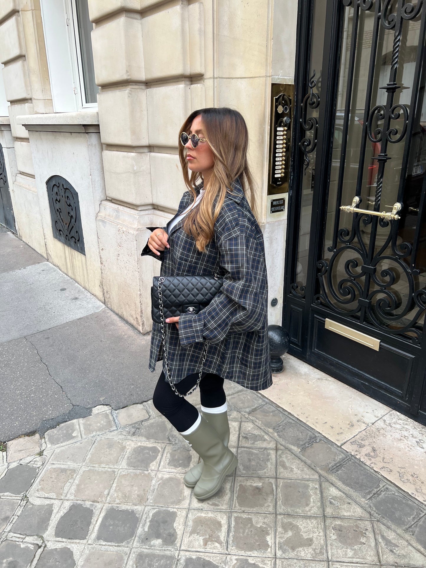 Chemise oversize dad