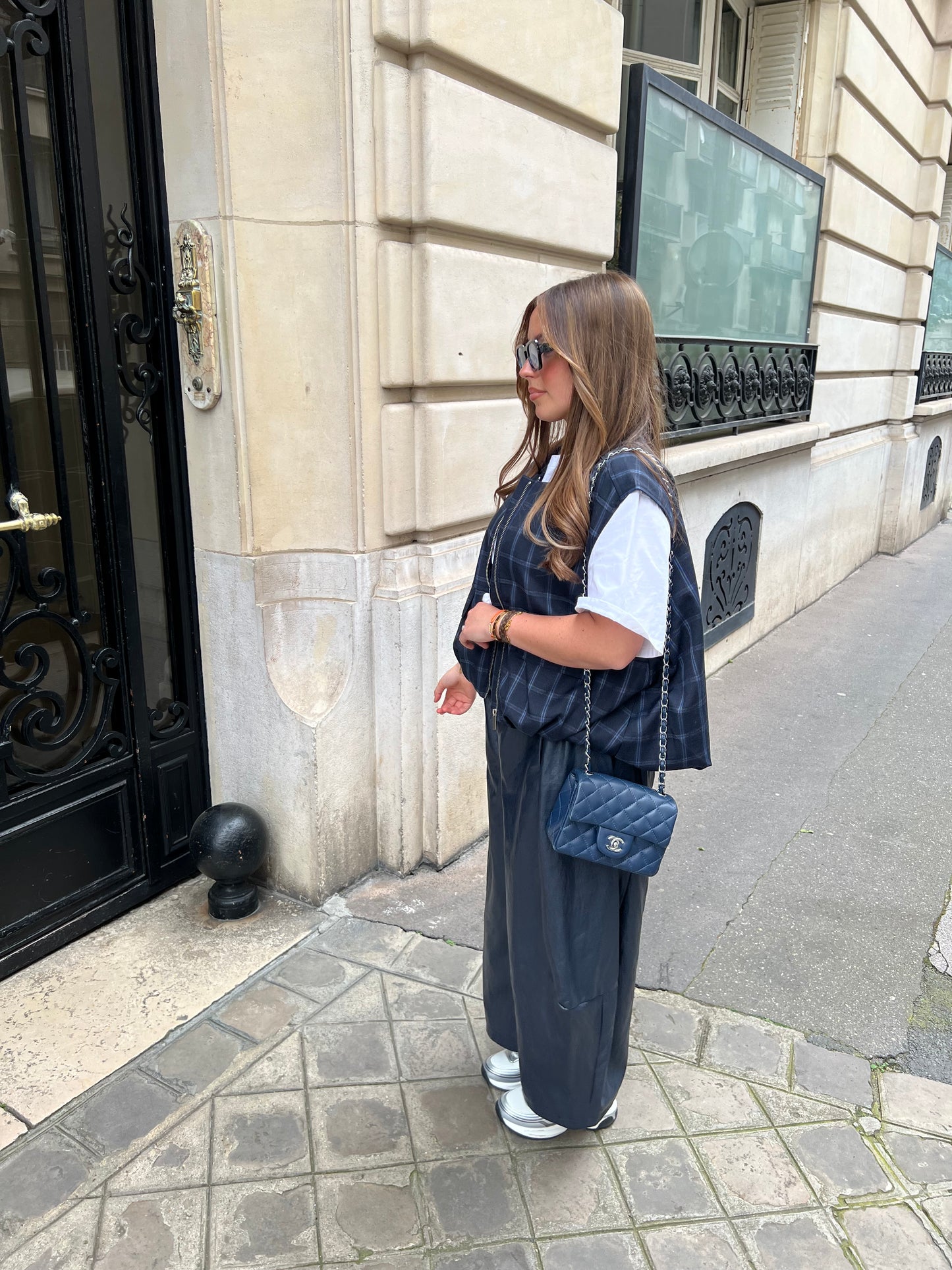 Veste à carreaux