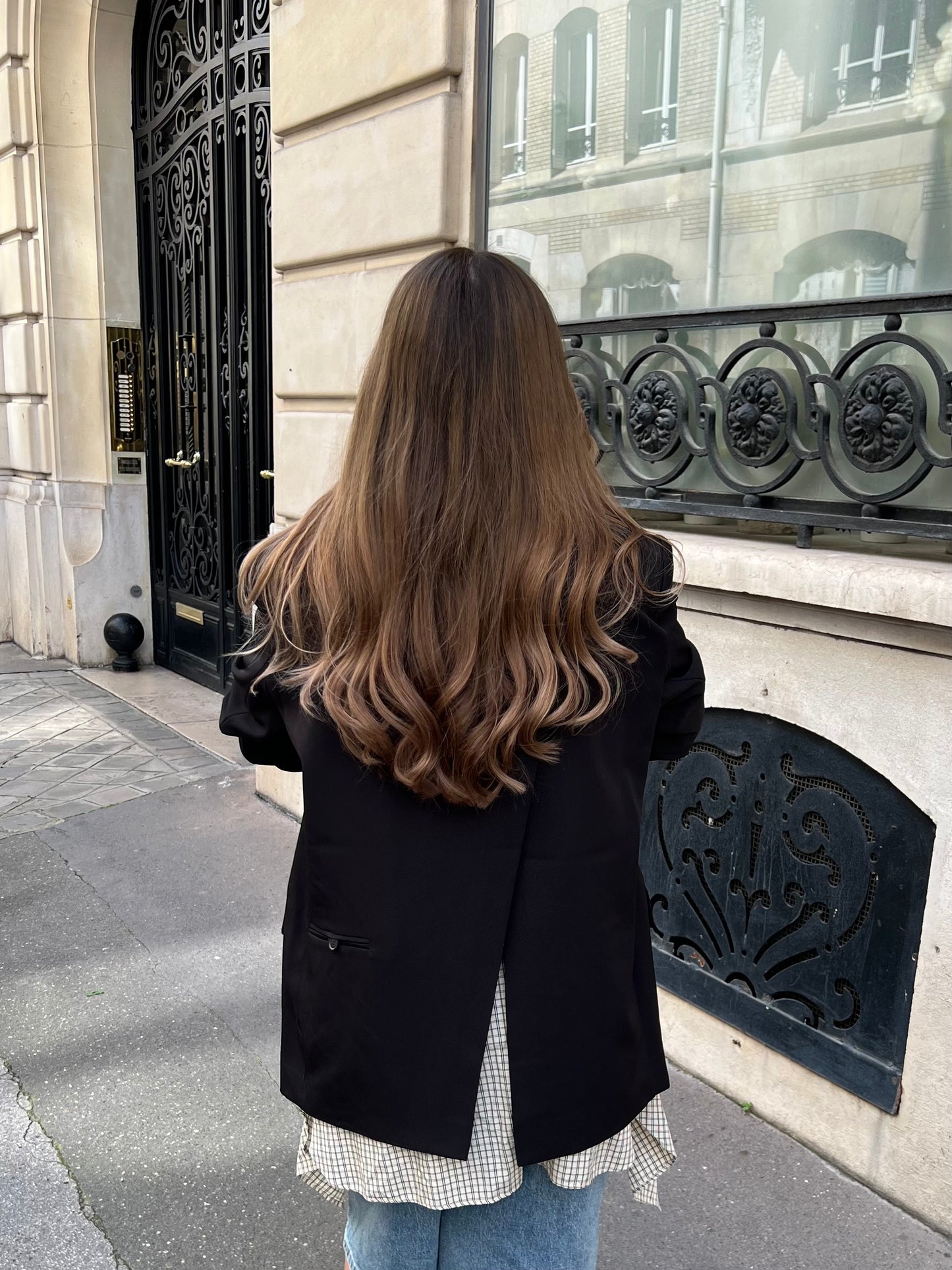 Blazer oversize croisé