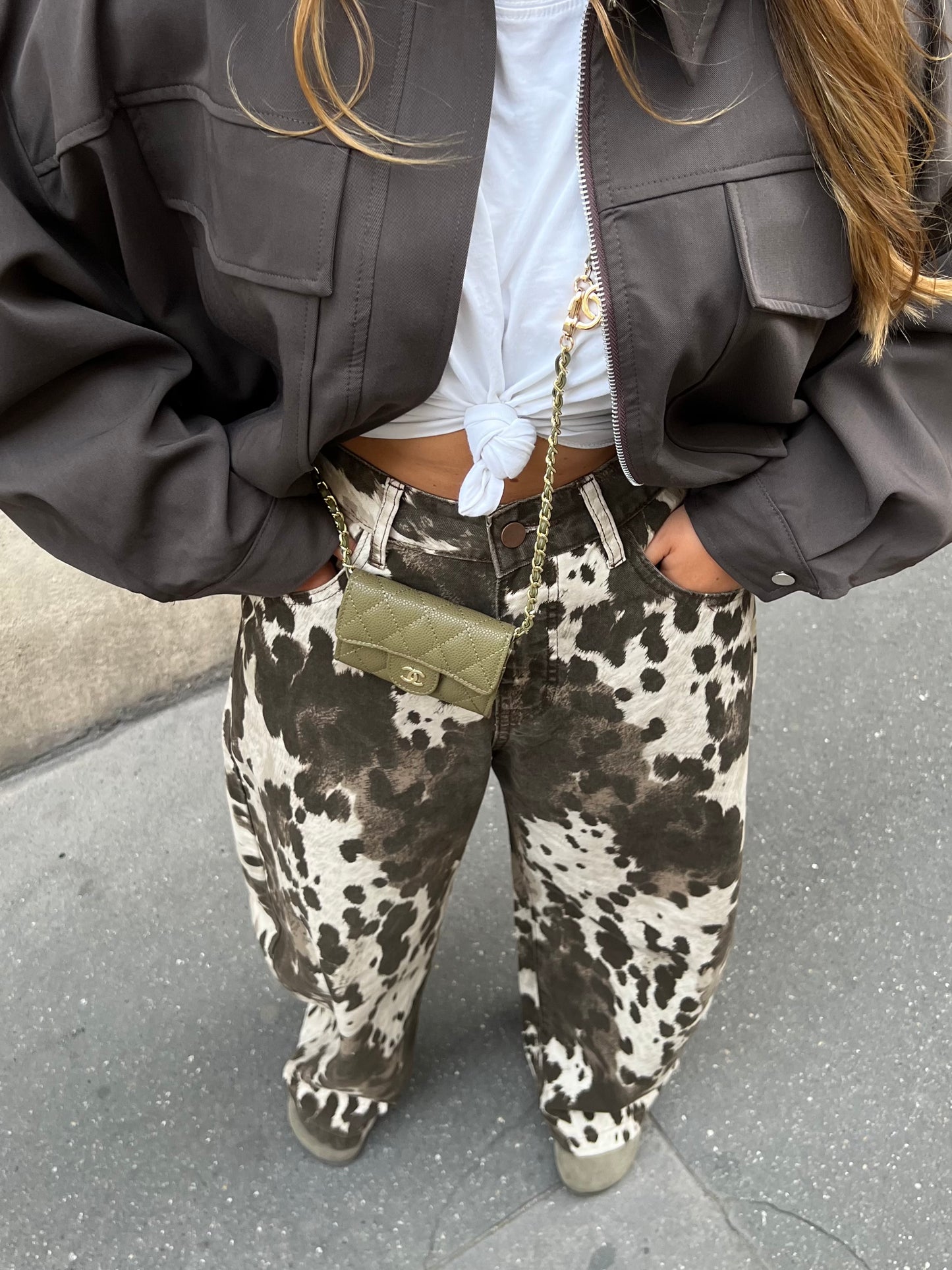 Pantalon à motifs kara