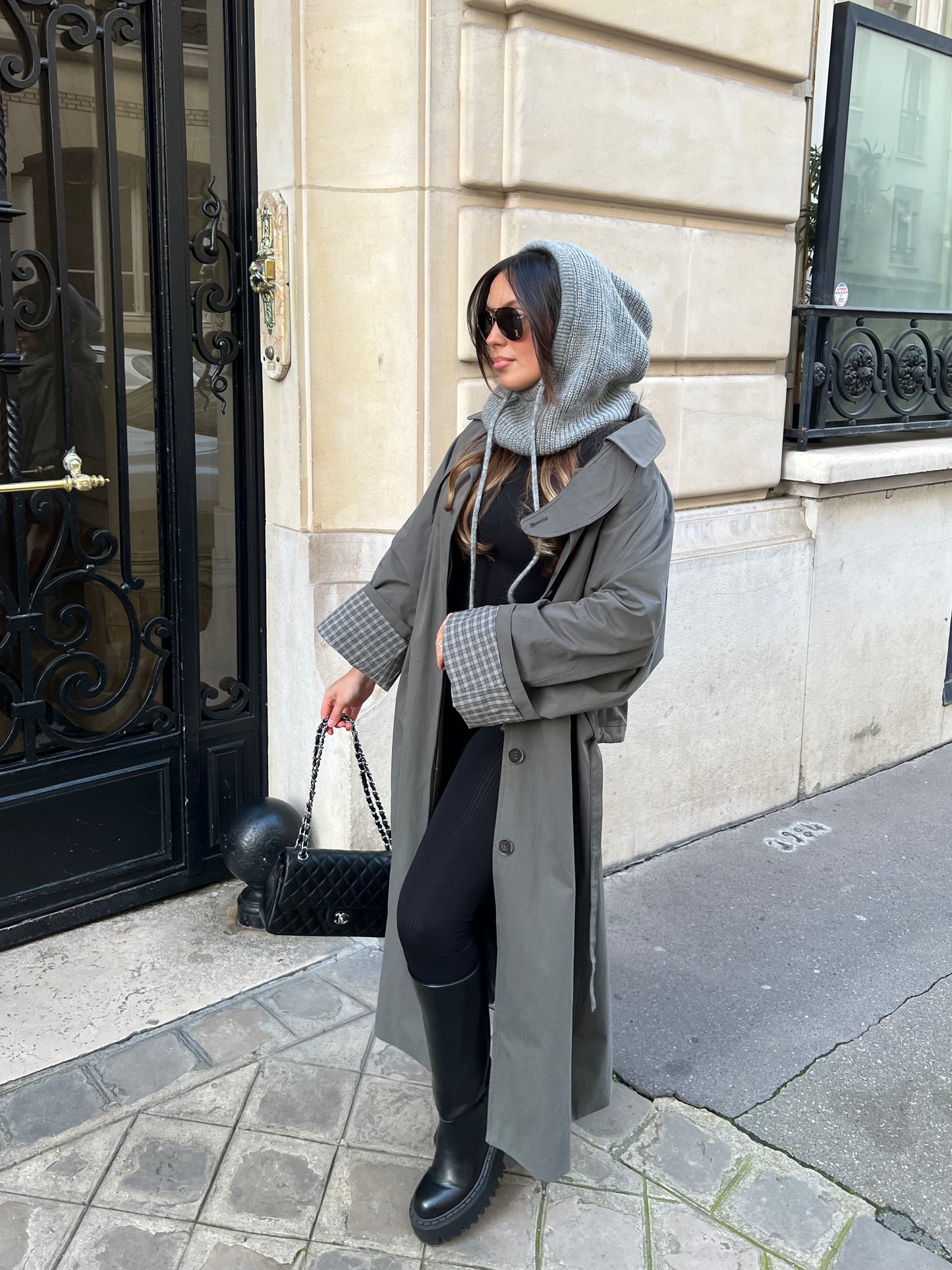 Cagoule grise