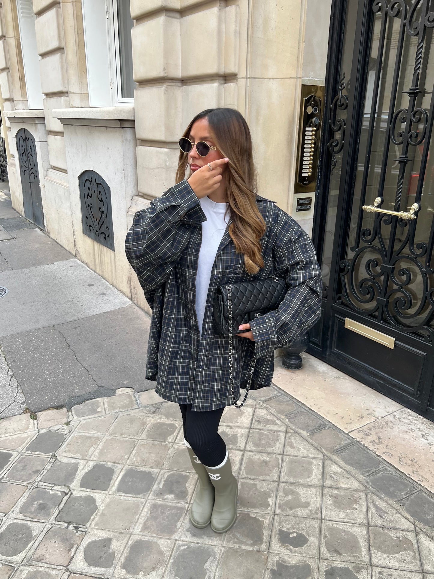 Chemise oversize dad