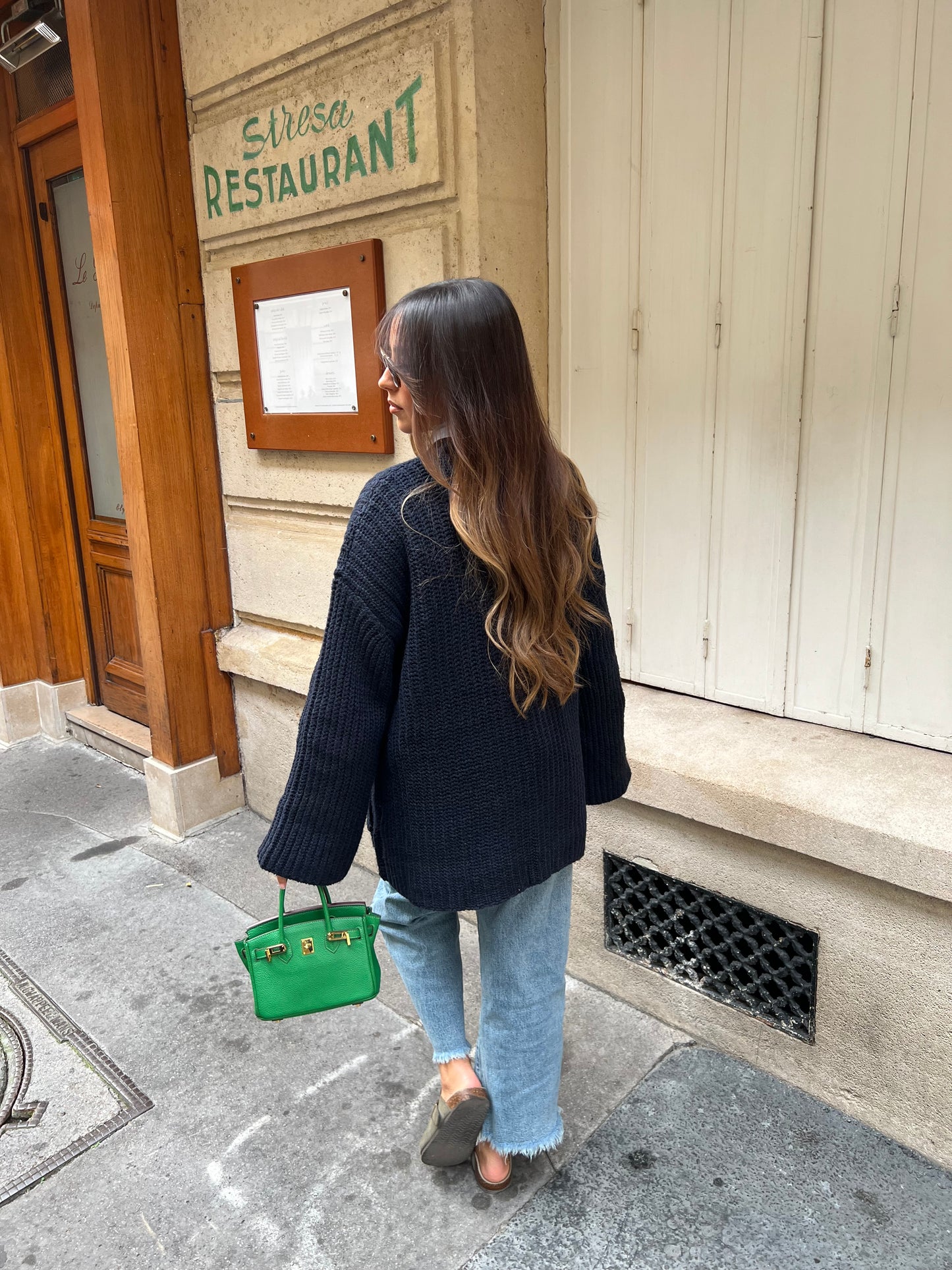 Pull large à poches